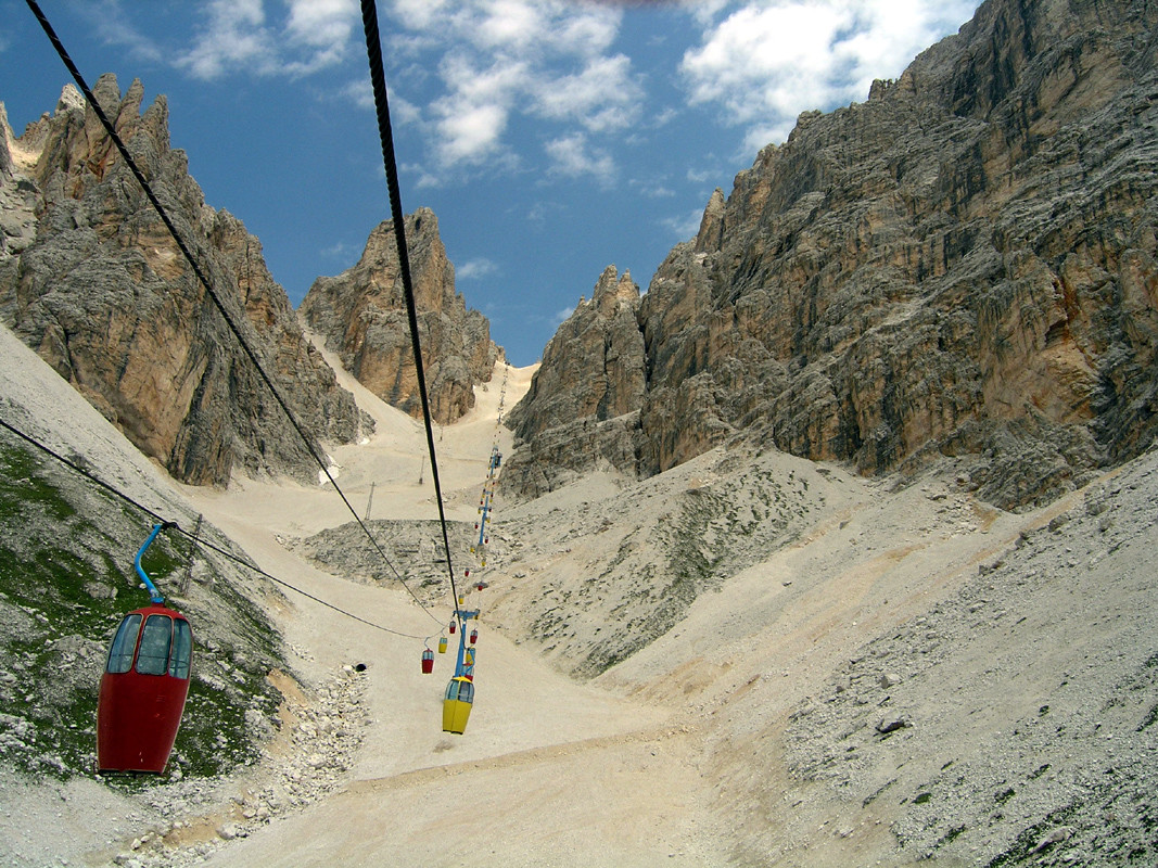 Télécabine du refuge Lorenzi