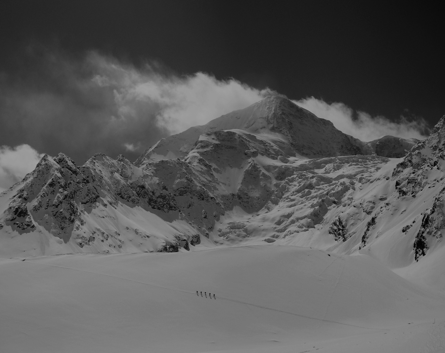 scialpinismo in vallese pigne d'arolla