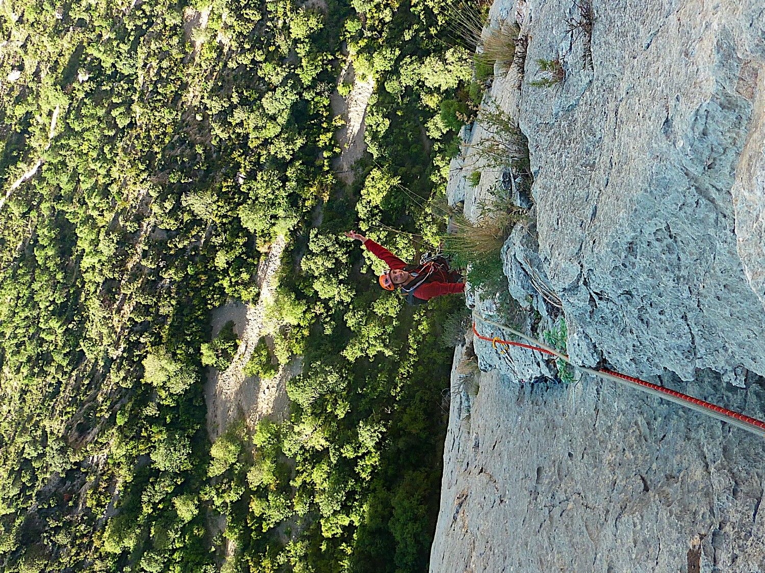 La fissure majeur de 45m en L7