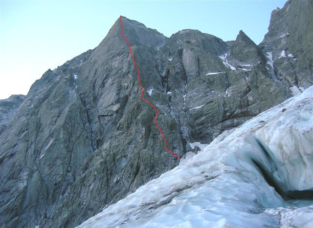 Pizzo Cengalo - Via Gaiser Lehmann