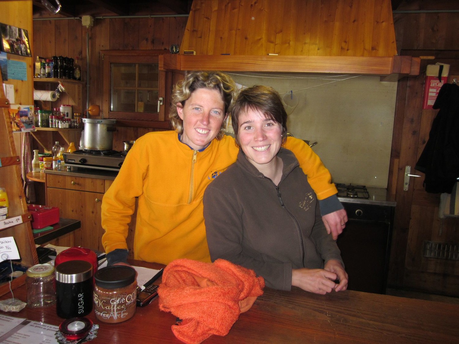Les patrouilleuses - gardiennes Annick et Coralie