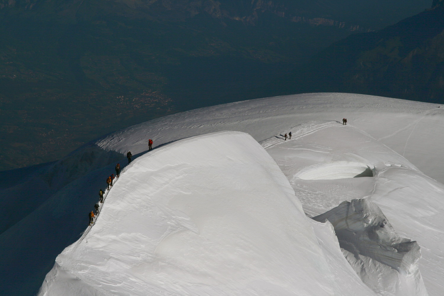 Arête des Bosses