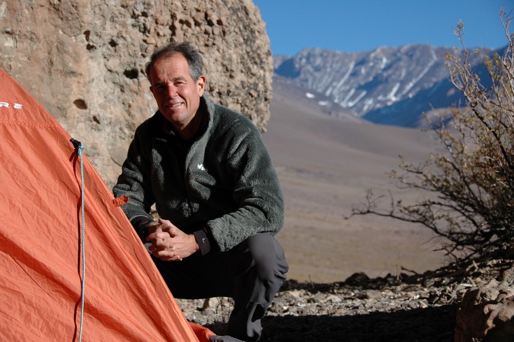 Nuit devant grottes de Morrillos. Avant retour sur Mendoza.