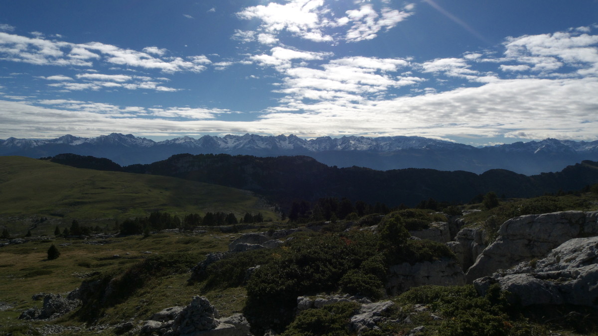 Belledonne depuis le pas du Fouda Blanc