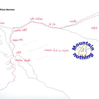 Schizzo Via Normale del Pizzo Bernina