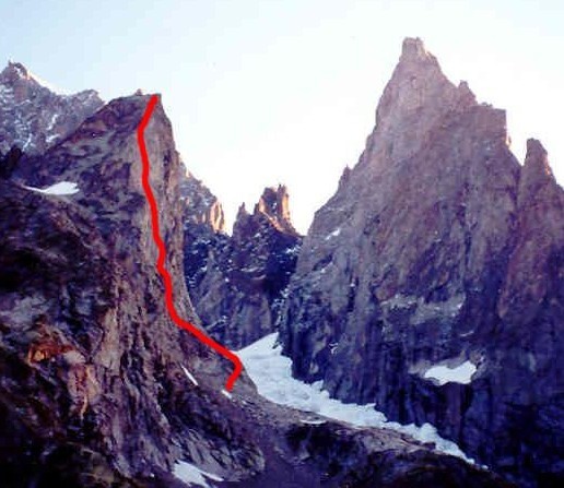 Via Ottoz (Aiguille Croux)