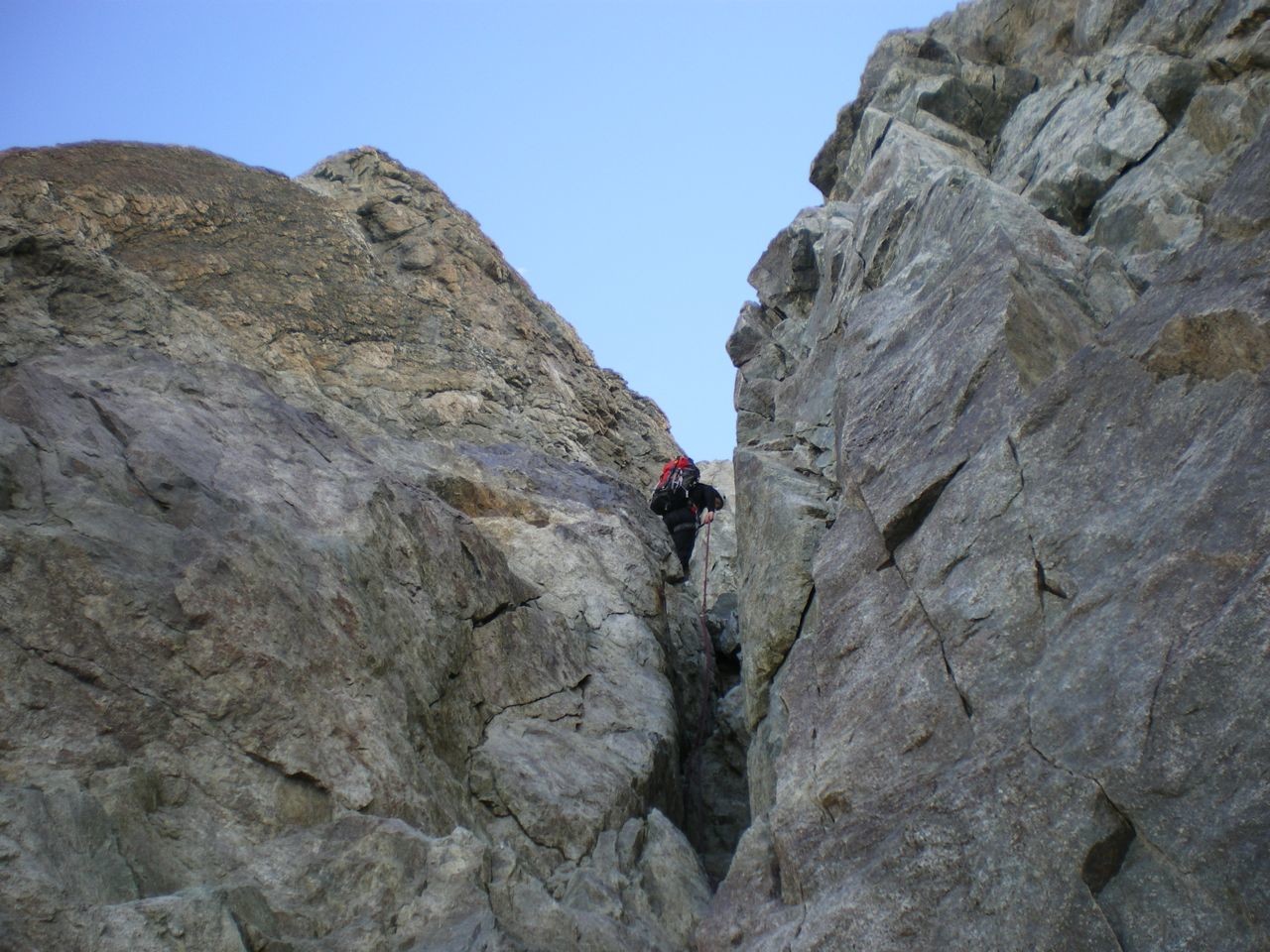 descente du couloir