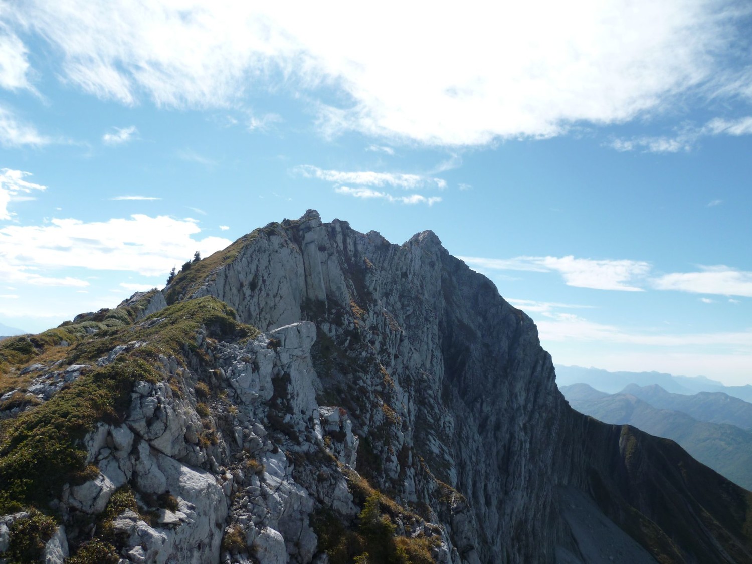 Première partie de l'arête