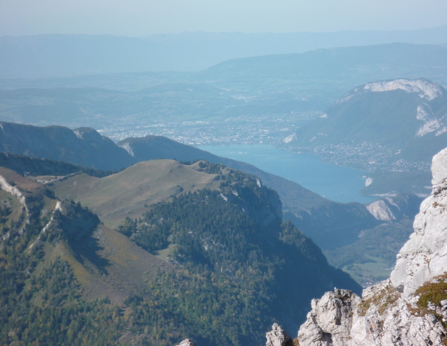 Regate sur le lac d'Annecy