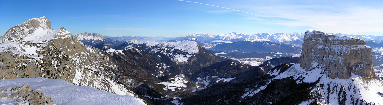 Panorama du rocher du Parquet
