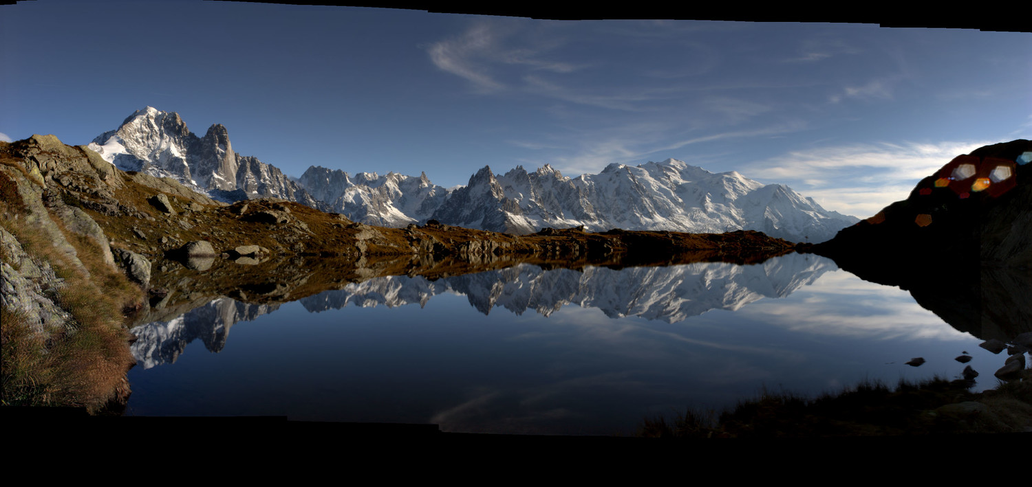 Le Mt Blanc et son double