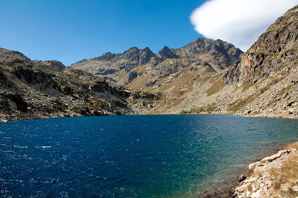 Étang de Couart - pic de Rulhe