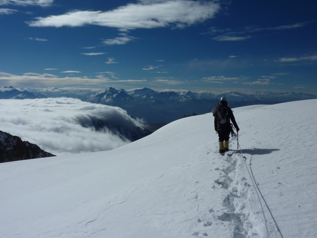 arete des lanchettes : retour