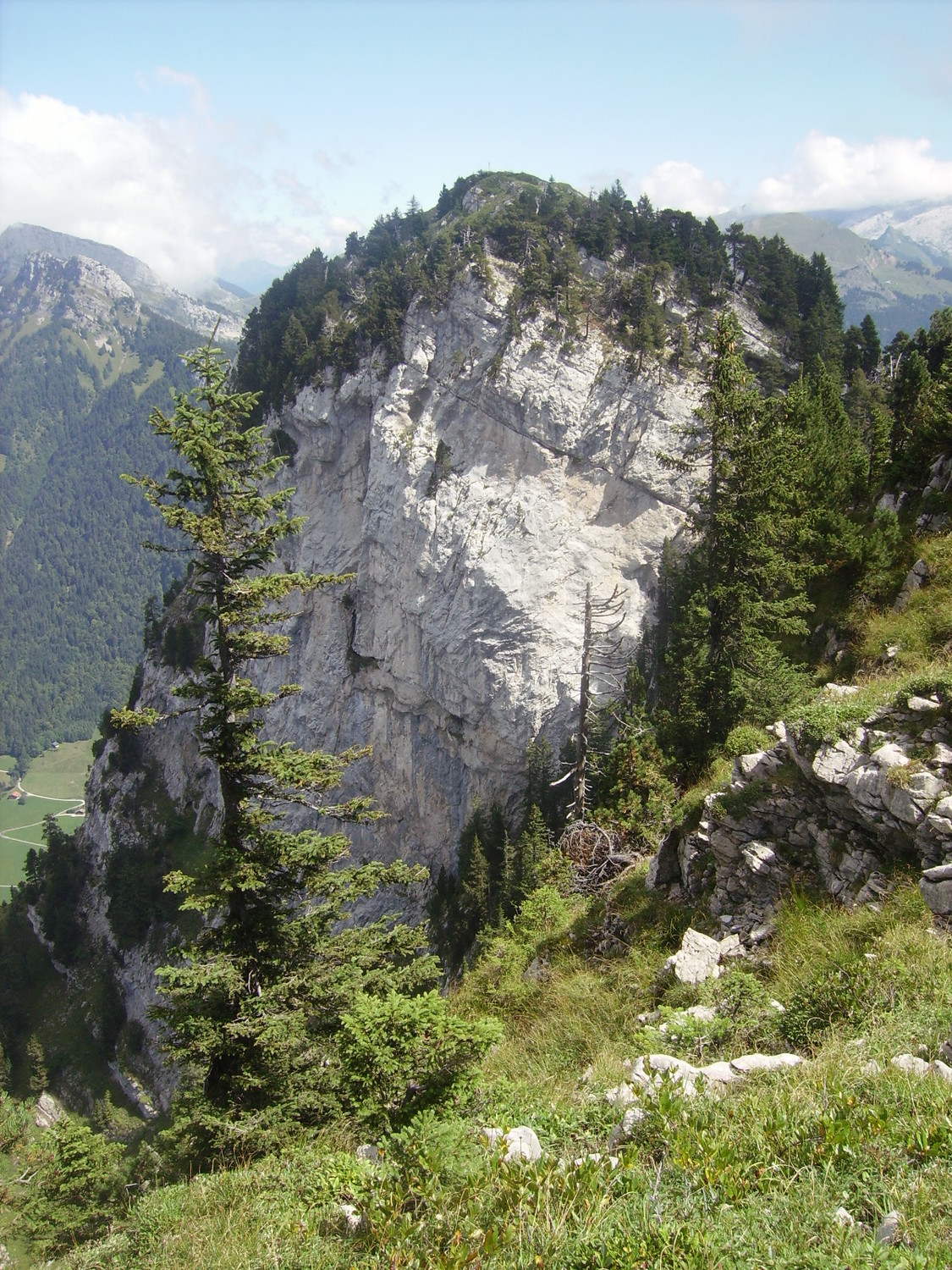 Le Suet depuis l'arete
