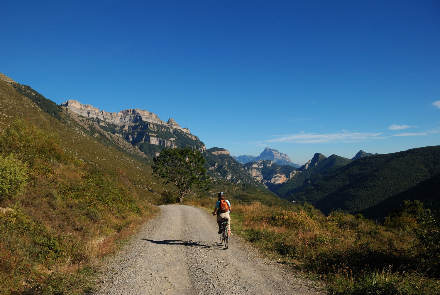 Retour à vélo vers Neirin