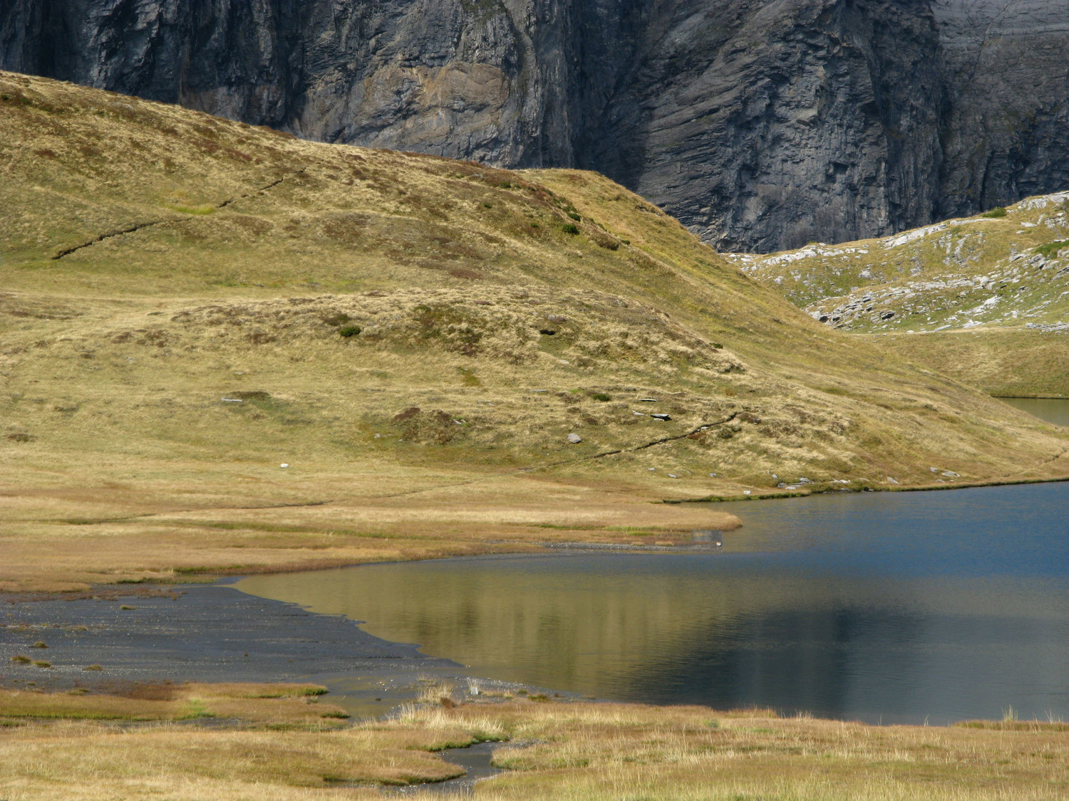 lagune dépeuplée