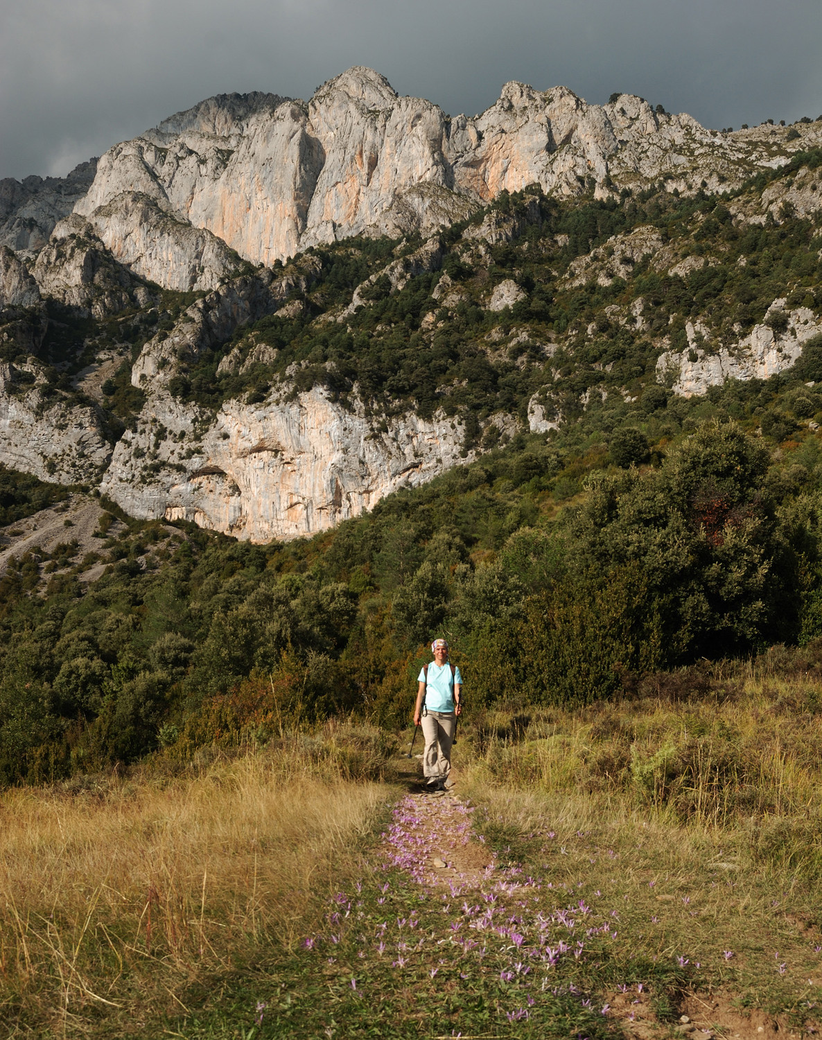 Descente de la Peña Montañesa.