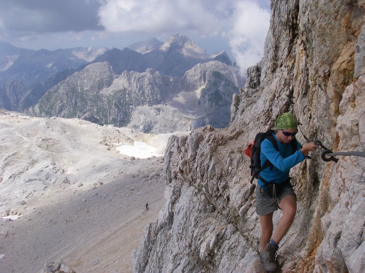 Triglav - Summit - Fixed ropes