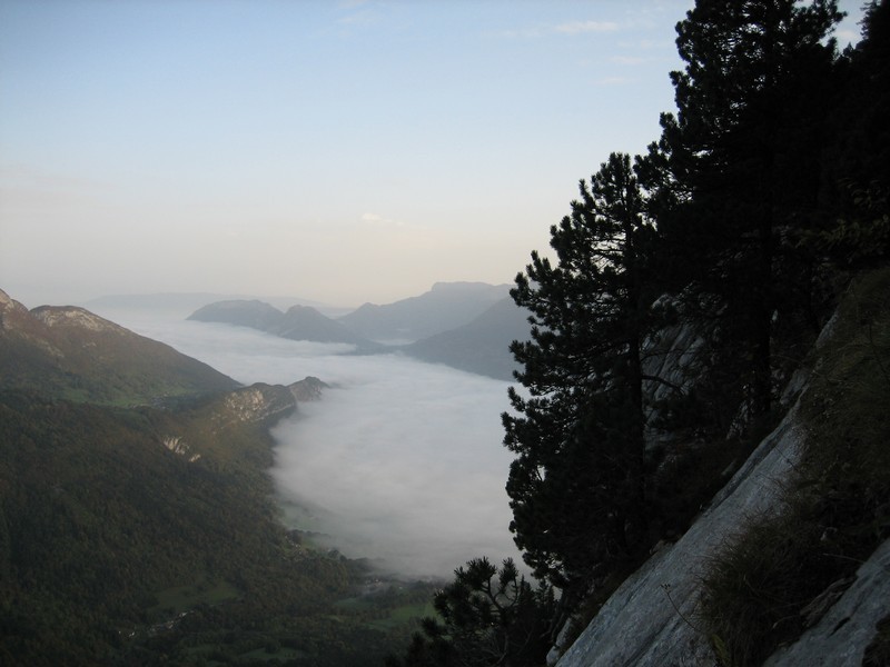 Brume sur le Lac d'Annecy