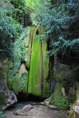 Les cascades pétrifiantes de (Roquefort-les-Cascades) Les cascades pétrifiantes de (Roquefort-les-Cascades)