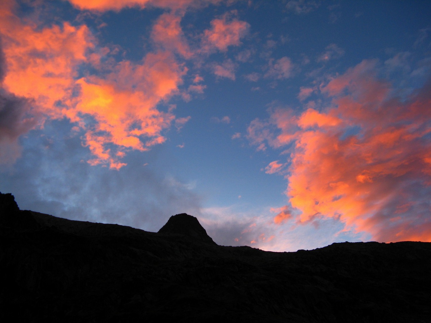 Coucher de Soleil sur le Luchonnais