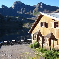 Le refuge du lac d'Allos