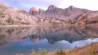 Le lac d'Allos
