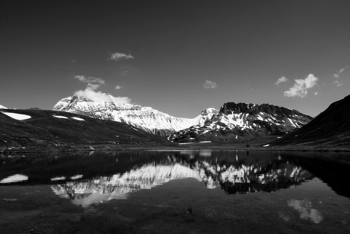 La Grande Casse, depuis Plan du lac