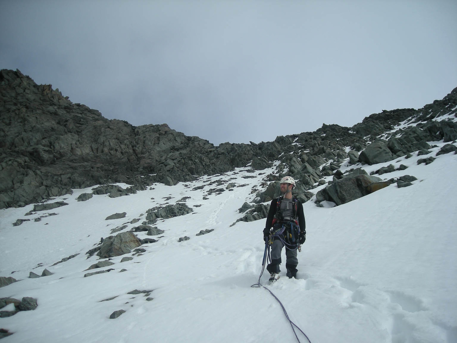 Dessous le col du Vallonnet