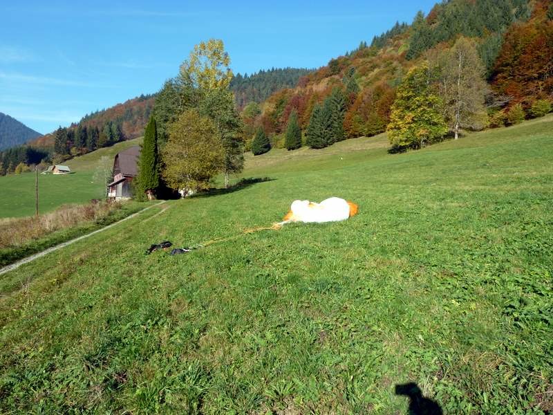 L'atterrissage bien confortable