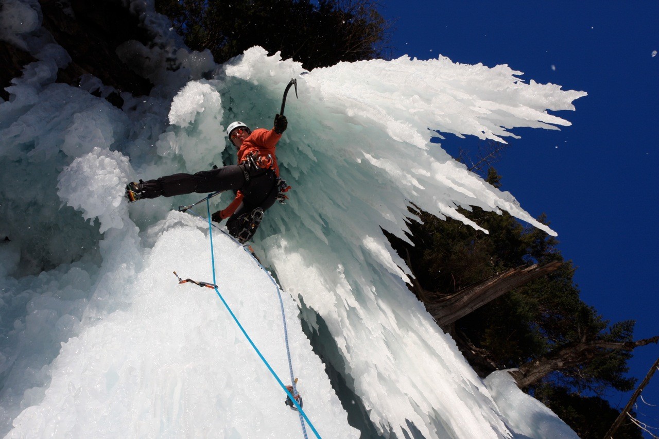 ice climb pont rouge