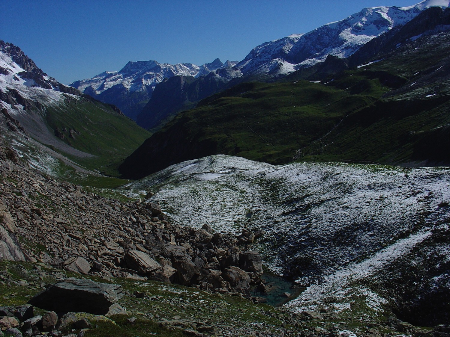 le glacier de Génépi et de Rosoire