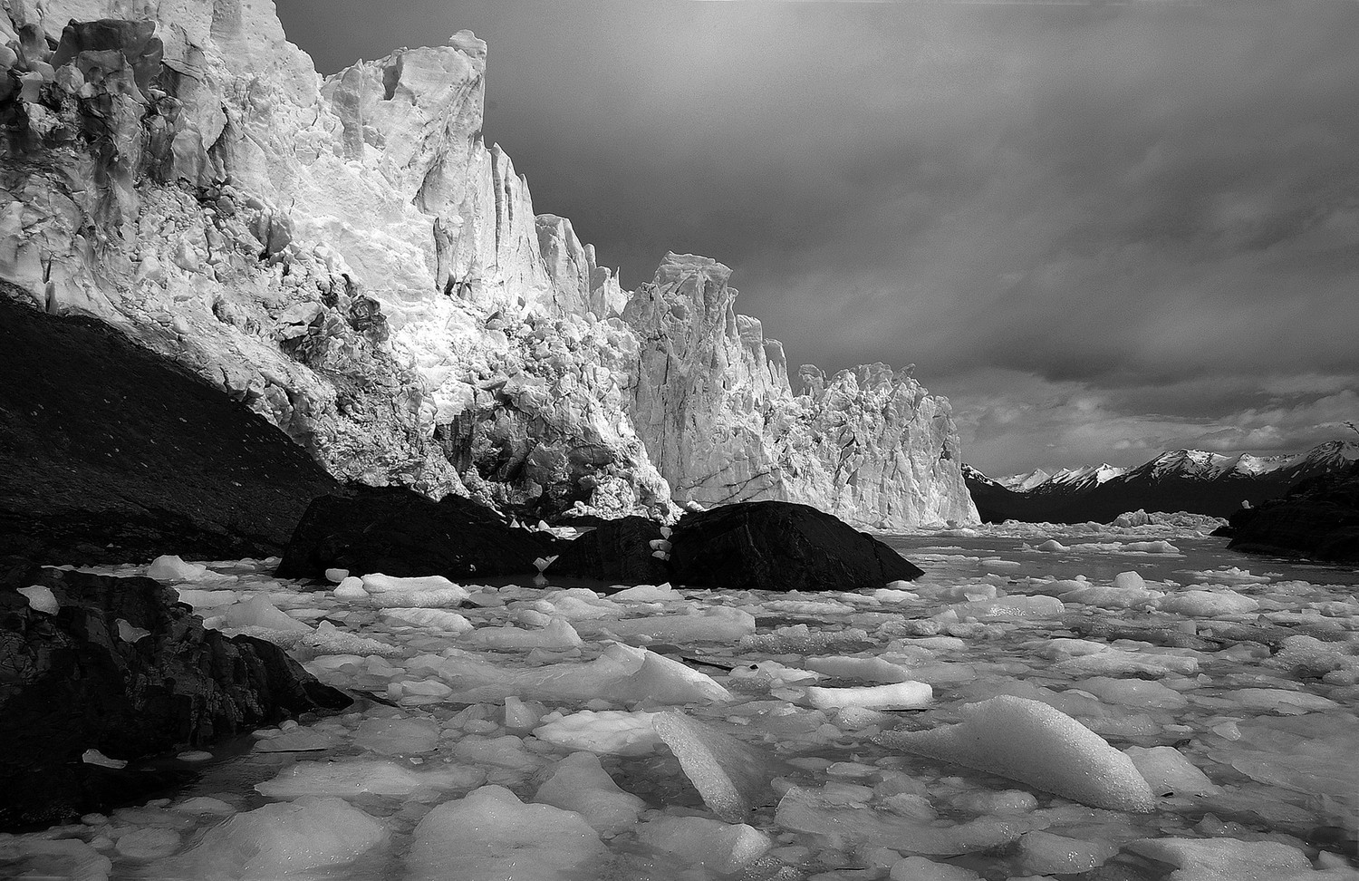 délice glacé au Perito Moreno