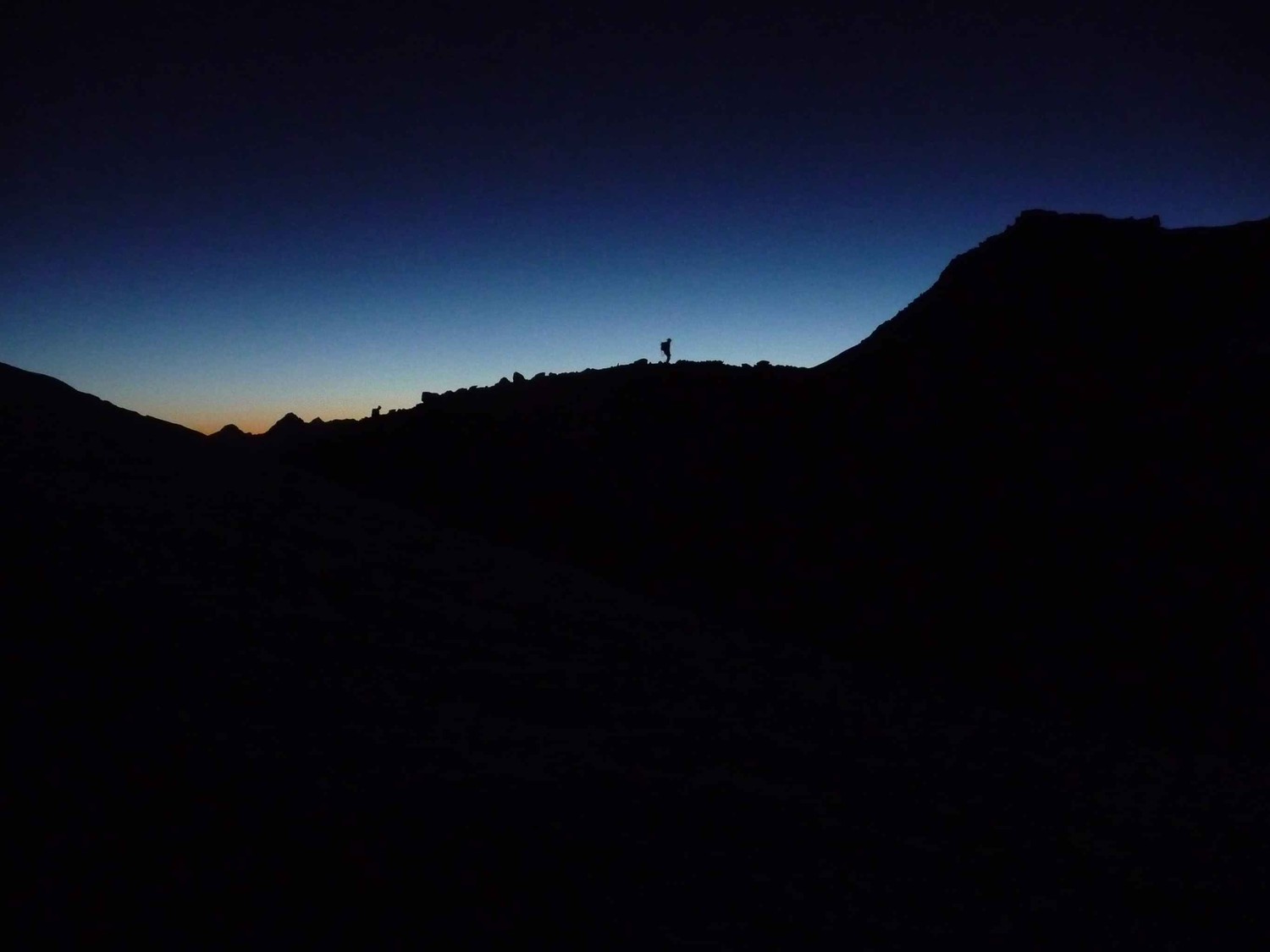 Lever de soleil au Bishorn