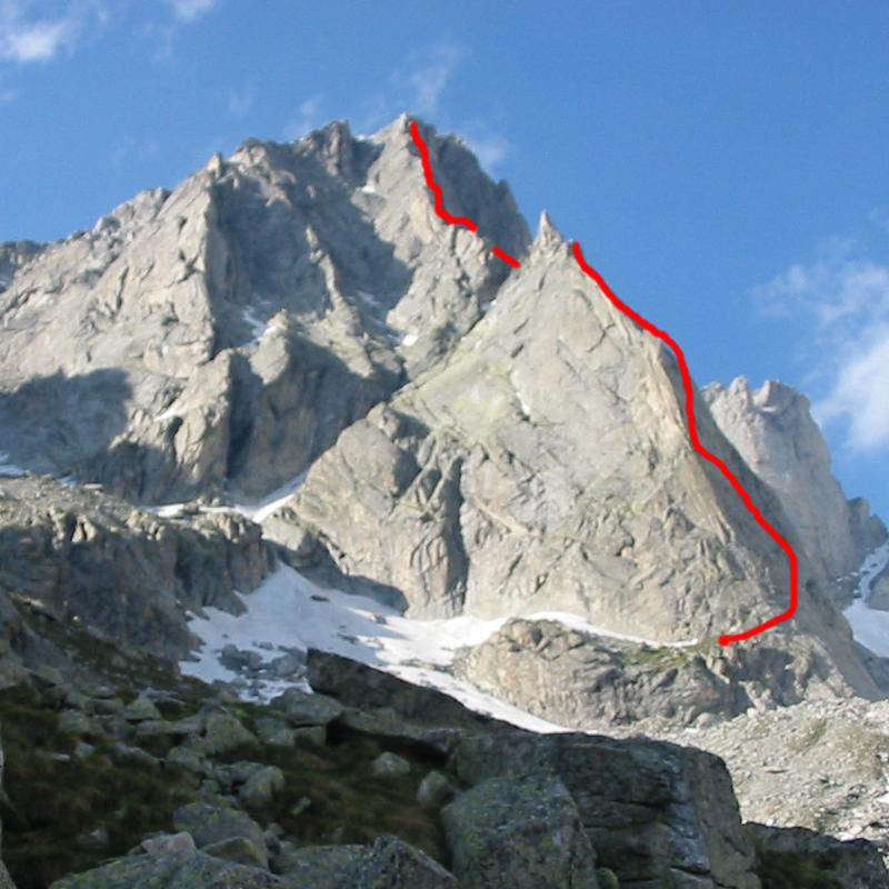Via Gervasutti (Punta Allievi)