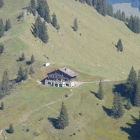 Chalet du Soldat depuis le Col du Loup