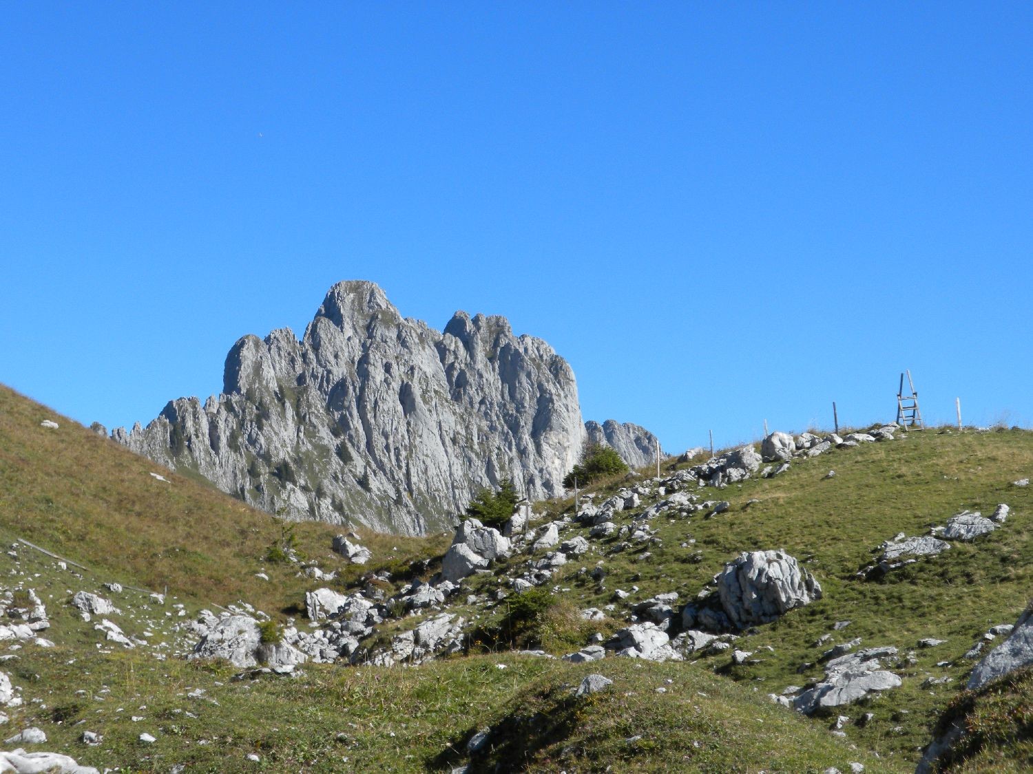 Vue sur les Sattelspitzen