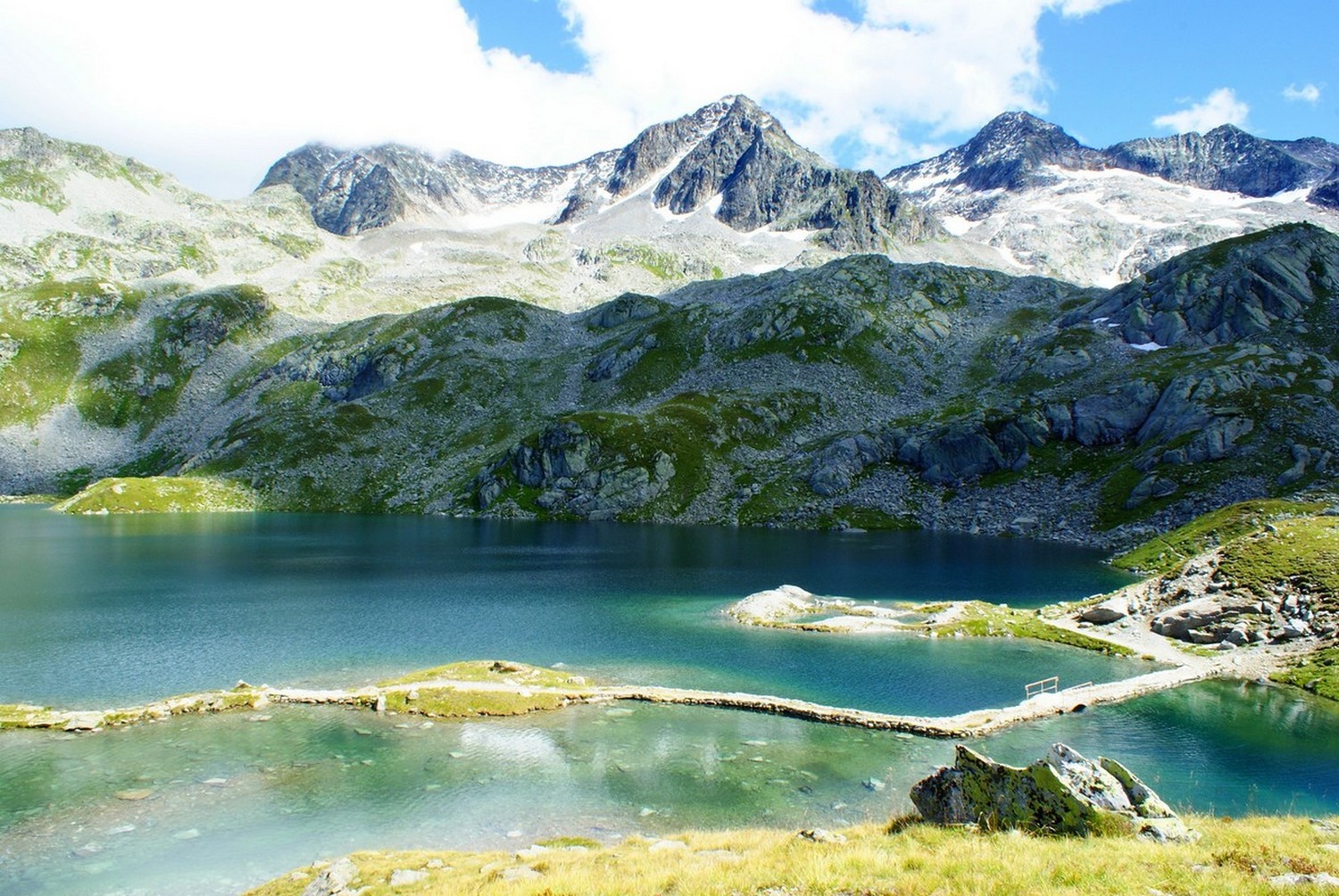 Le Rocher Blanc, aux Sept Laux