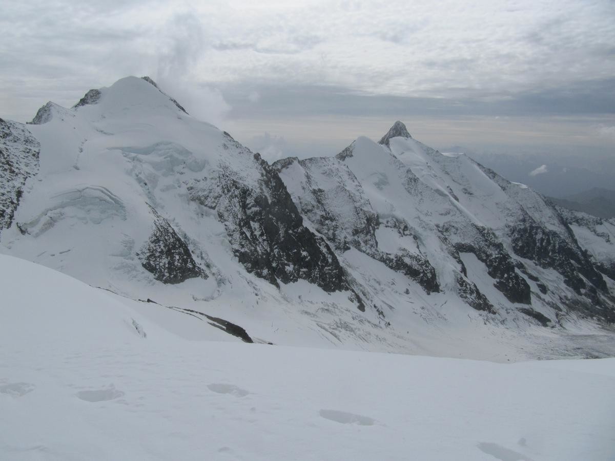 Conditions de neige sur Tré la Tête et la Lée Blanche