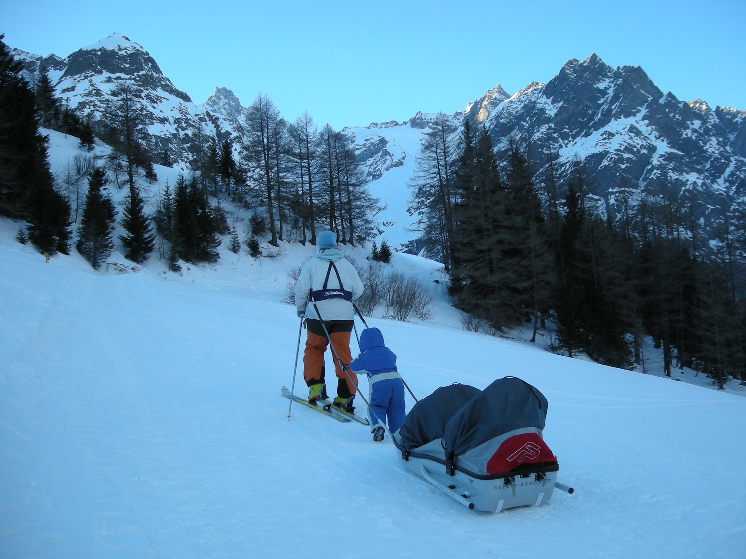 Val Ferret en famille