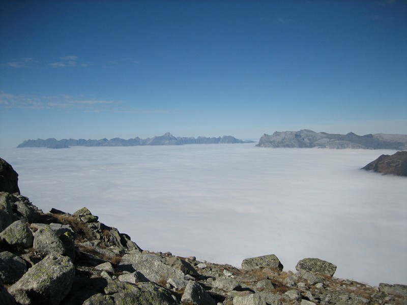 Les Aravis comme un ilôt
