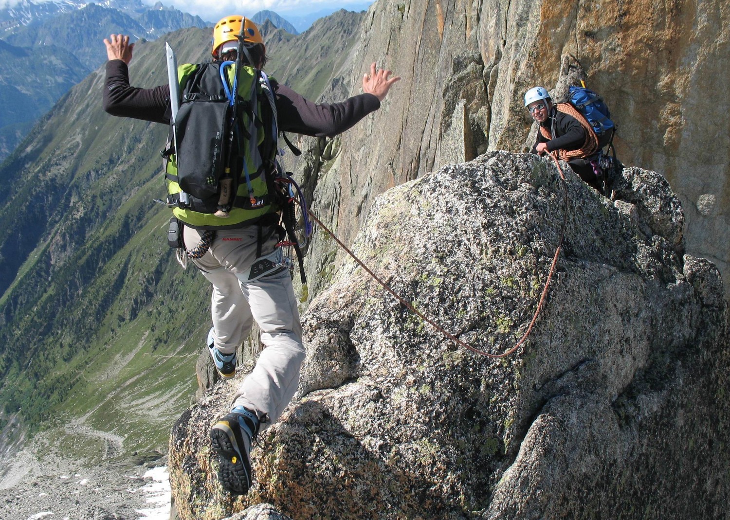 Saut de l'ange aux Ecandies