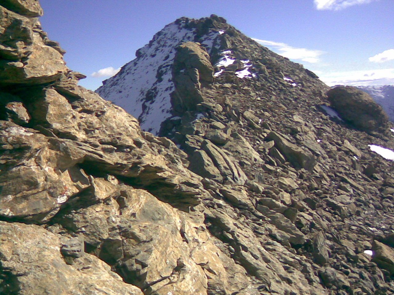 Sommet sud des Bramanettes centrales