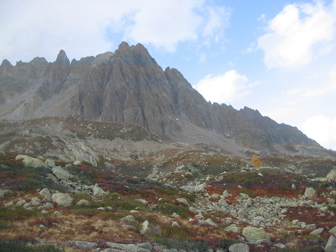 descente vers col des LMontets