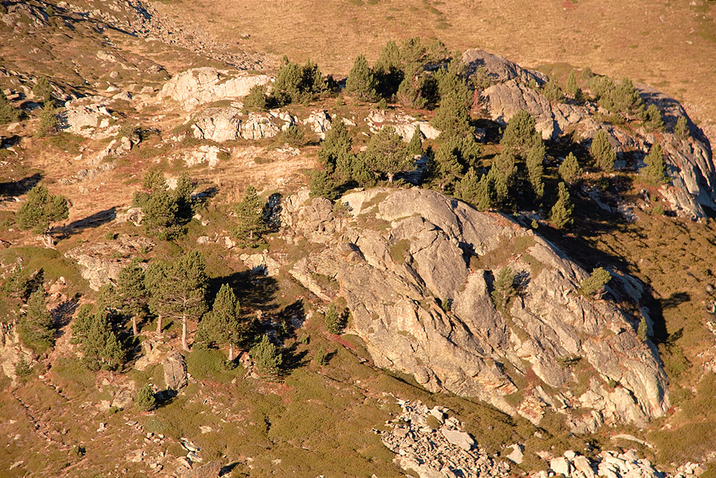 au-dessus de l'estany Primer de Tristaina