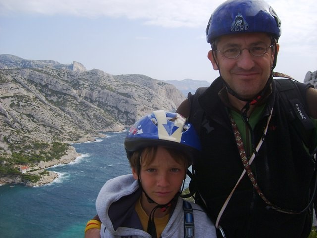 Père et fils au sommet