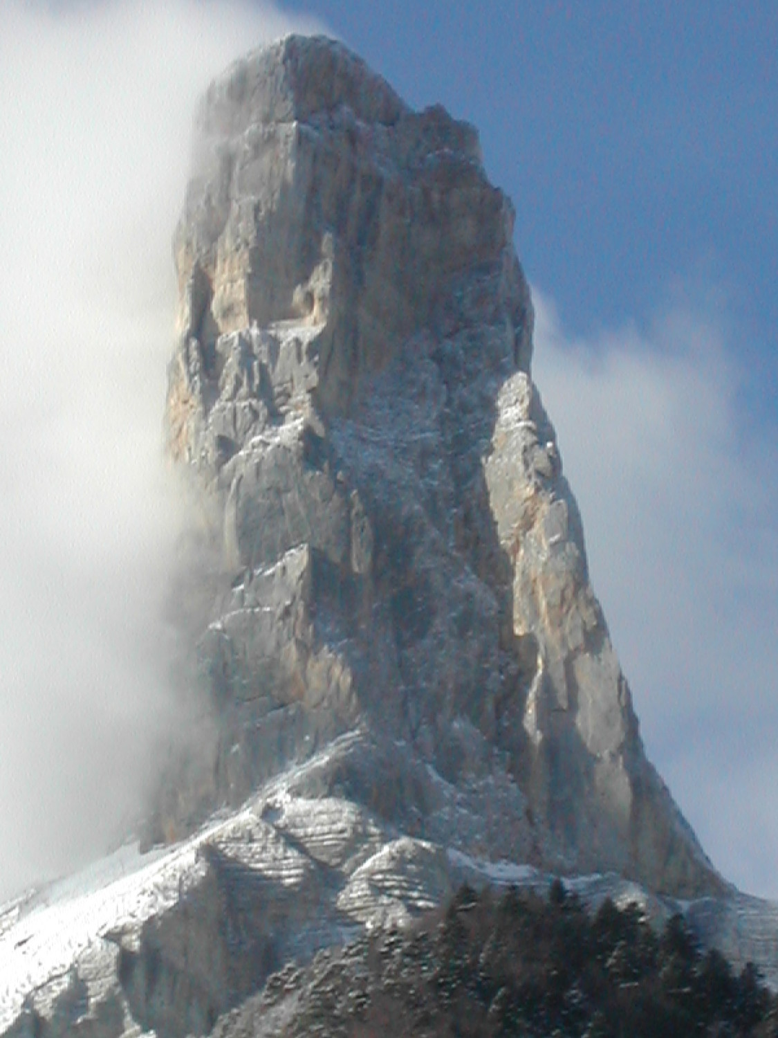 Mont-Aiguille - Pilier NE