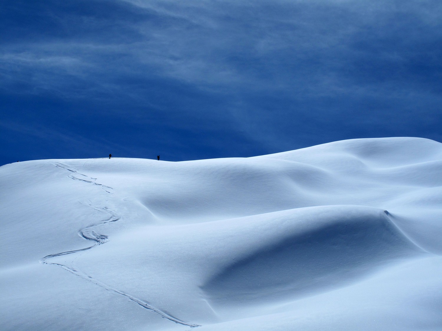 En direction de l'Aiguille des Crochues
