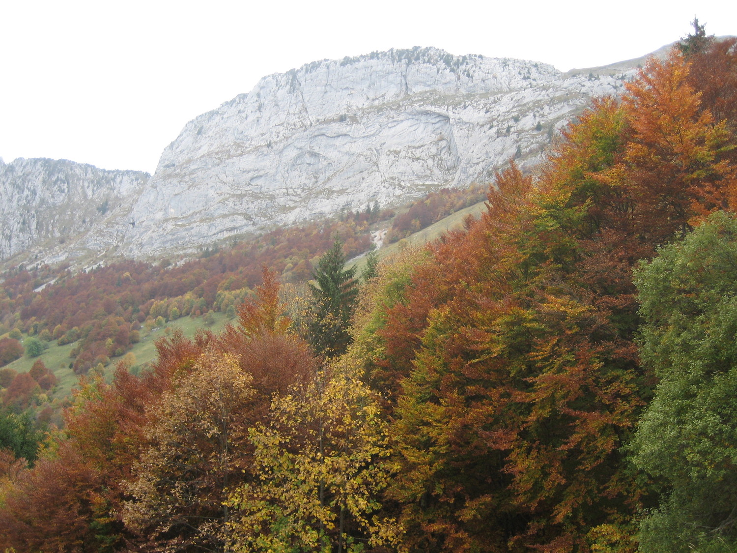 Pointe de Dran : face SE