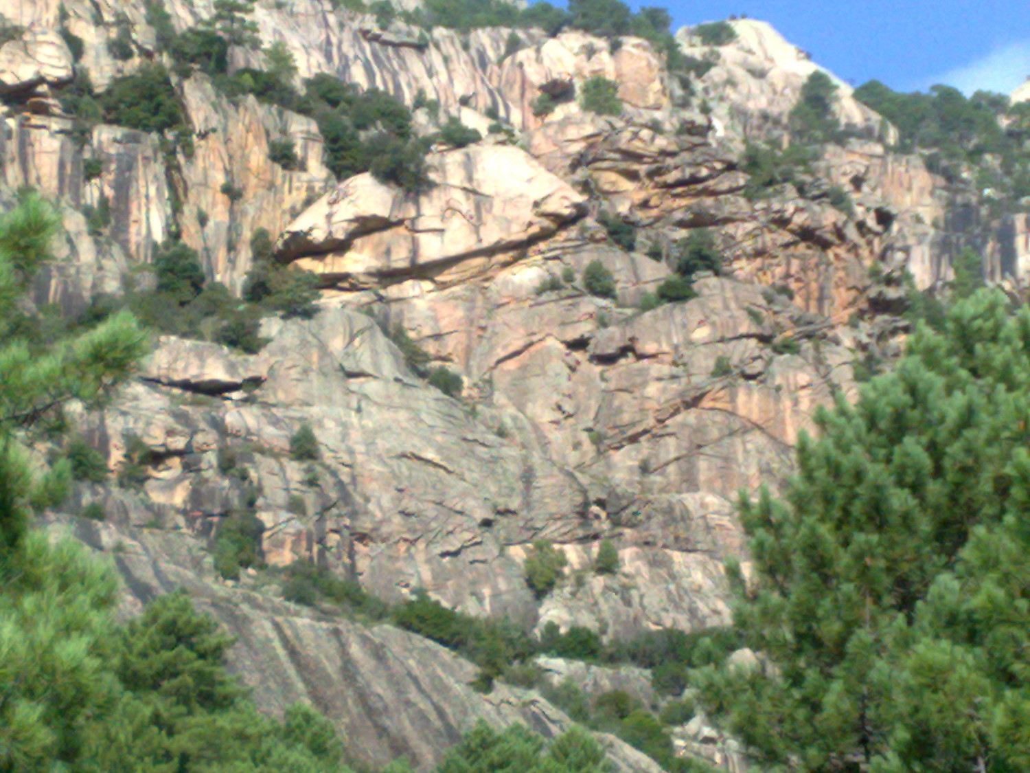 Détail de la Punta D'Arghjavara